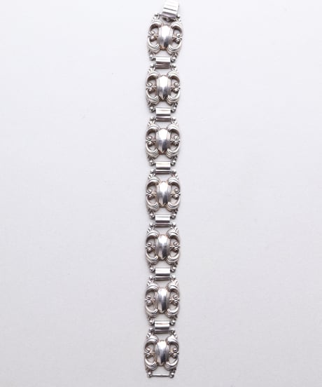 c.1945–49 Czechoslovakia Neo-Baroque Bracelet / Silver 800
