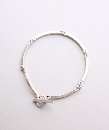c.1960 Denmark / N.E. FROM Minimal Bar Bracelet / Silver 925