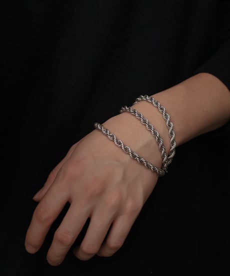 c.1960 Germany / ツイストチェーンネックレス / Silver 835