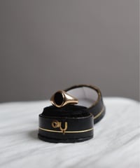 1970s ヴィンテージ オニキス シグネットリング / 9ct gold