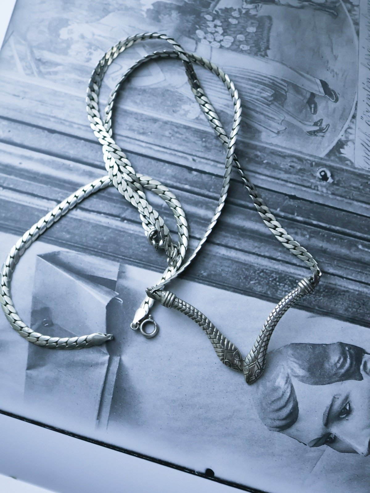 c.1970 Italy / スネークモチーフネックレス / Silver 925 | BLU