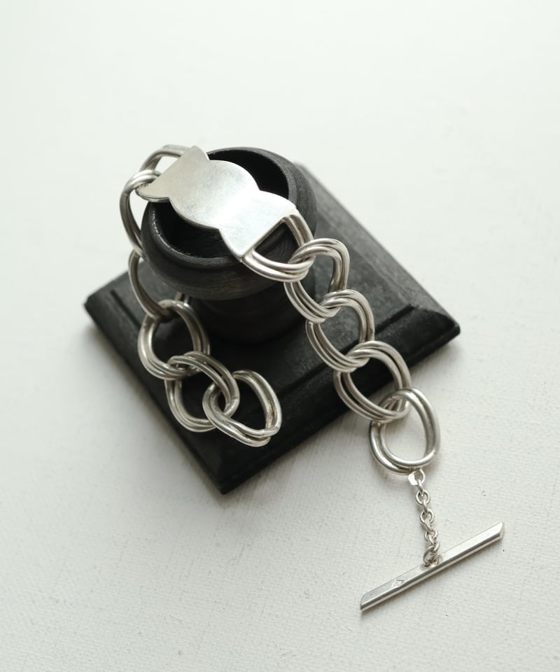 c.1970 France / ID ブレスレット/ Silver 800 | BLUE BOX