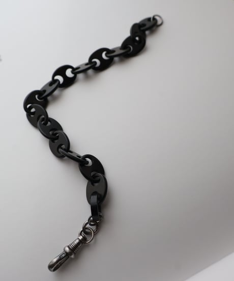 c.1860 American antique/ヴァルカナイトチェーン　ブレスレット