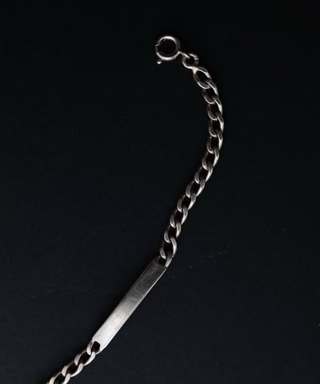 c.1950 France / ID ブレスレット / Silver 800