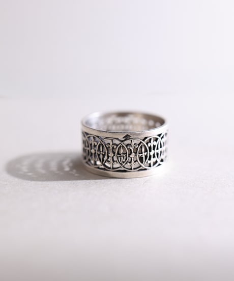 c.1950–70 France / Ferronnerie Gate Ring / Silver