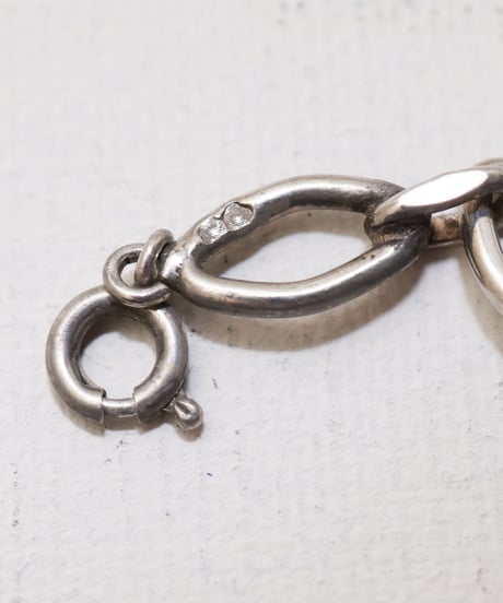 c.1950 France / ID ブレスレット / Silver 800