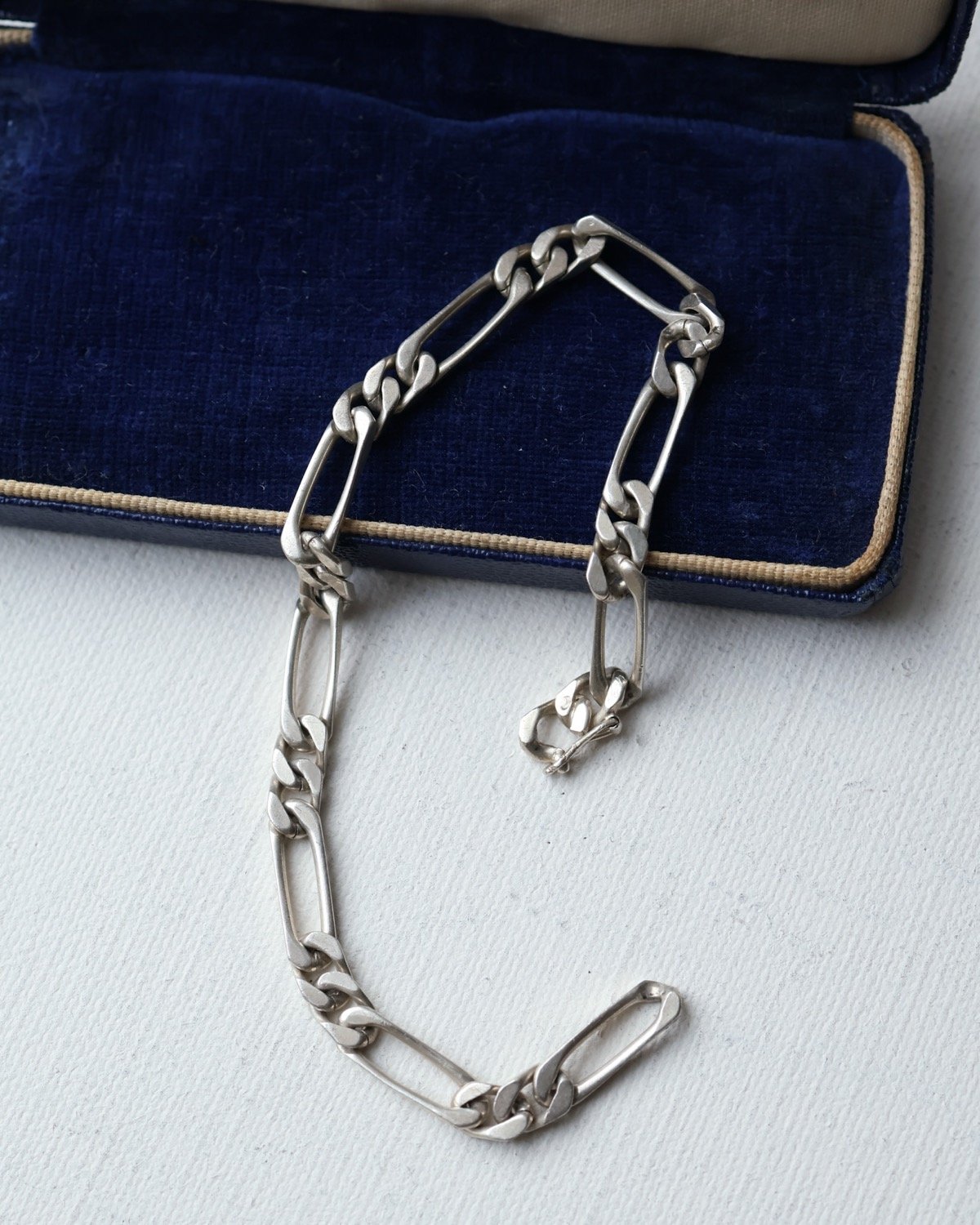 c.1960 France / フィガロリンクブレスレット / Silver 800 | BL