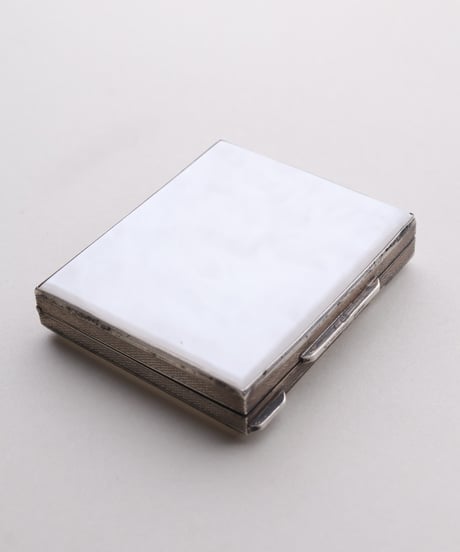c.1930 Czechoslovakia / Safina Prague / Cigarette Case / Silver 835 & Bakelite