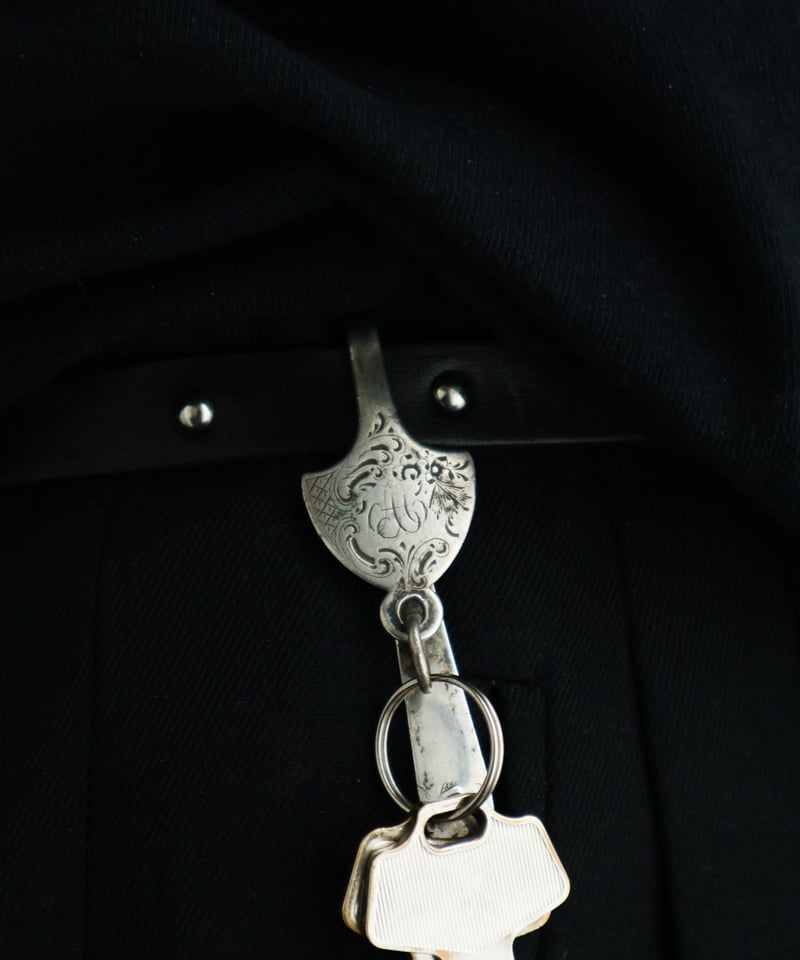 c.1890 France / シャトレーヌ/ キーホルダー/ Silver 800 | BL
