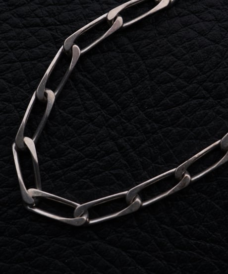 c.1970 France / Maille Cheval Link Chain Bracelet / Silver 925