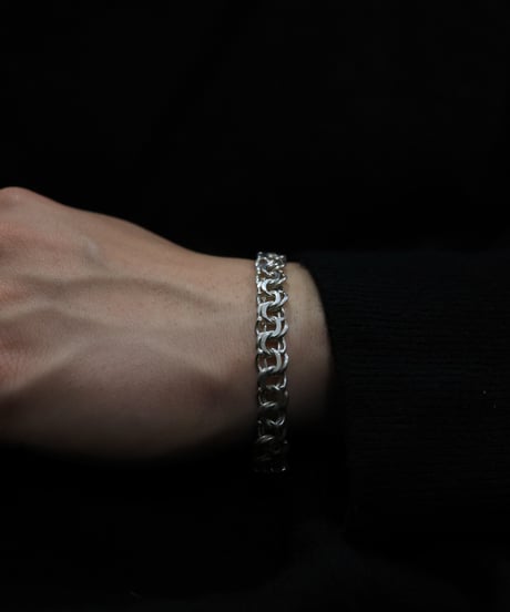 c.1960 Denmark Bismarck Bracelet / Silver 830