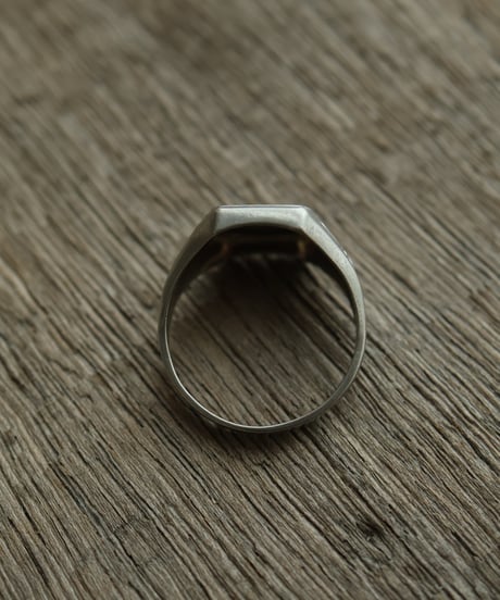 c.1950s Norway / Ivar T Holth /シグネットリング / Silver 830