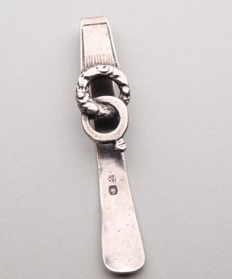 c.1890–1910 France / Tribal Motif Chatelaine / Silver 800