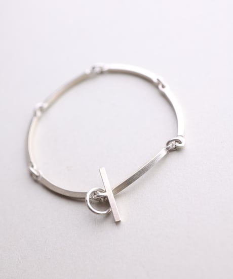 c.1960 Denmark / N.E. FROM Minimal Bar Bracelet / Silver 925