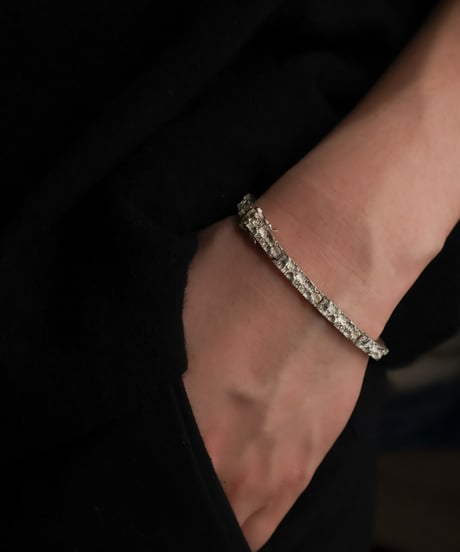 1988 Finland Organic Texture Bracelet / Silver 925