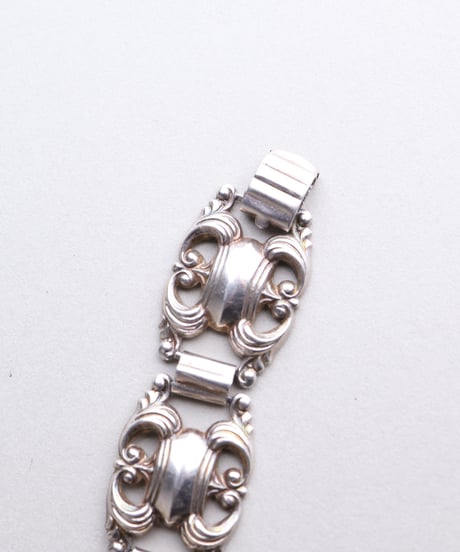 c.1945–49 Czechoslovakia Neo-Baroque Bracelet / Silver 800
