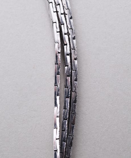 c.1960–70 Germany / Triple Strand Bracelet / Silver 835