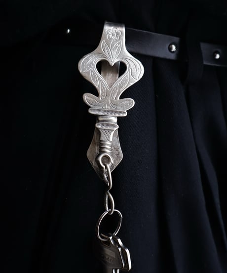 c.1890 France / アール・ヌーヴォー/ シャトレーヌ / Silver 800