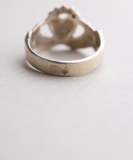 c.1950–70 France / Pierre Toulhoat Claddagh Ring / Silver