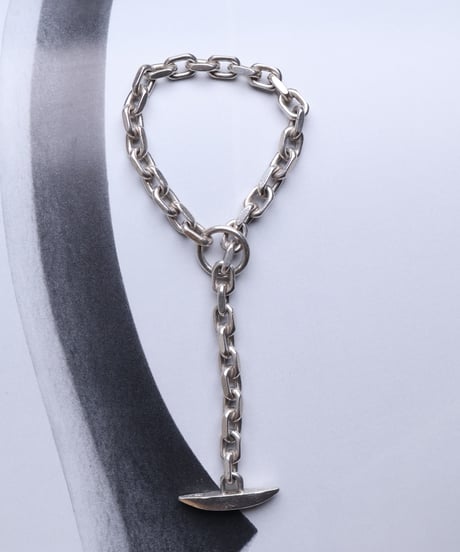 c.1960 Denmark / Anchor Chain Bracelet / Silver 925