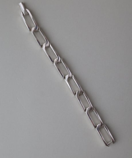 c.1950 Germany/ オクタゴンチェーンブレスレット/Silver 835
