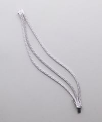 c.1960–70 Germany / Triple Strand Bracelet / Silver 835