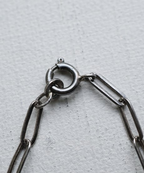 c.1950 Germany / レクタングル　チェーンネックレス / Silver 800