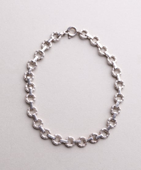 c.1930–40 Czechoslovakia / Donut Link Bracelet / Silver 900