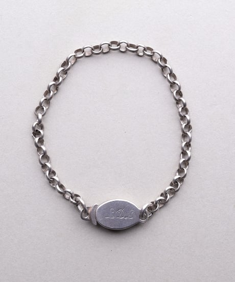 c.1880 Sweden / Chain Bracelet / Silver