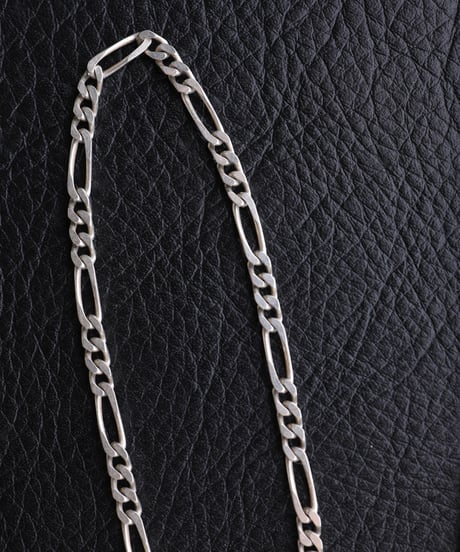 c.1950–60 France Figaro Link Maille Cheval Necklace / Silver 800–925