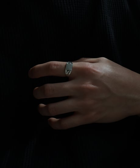 c.1960 France/シグネットリング/silver 800