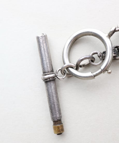 c.1870–1890 France Watch Chain Bracelet / Silver 800