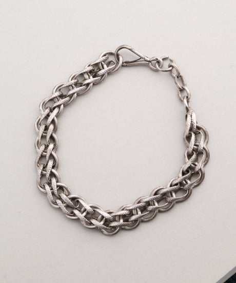 c.1890-1910 France / チェーンブレスレット / Silver 800