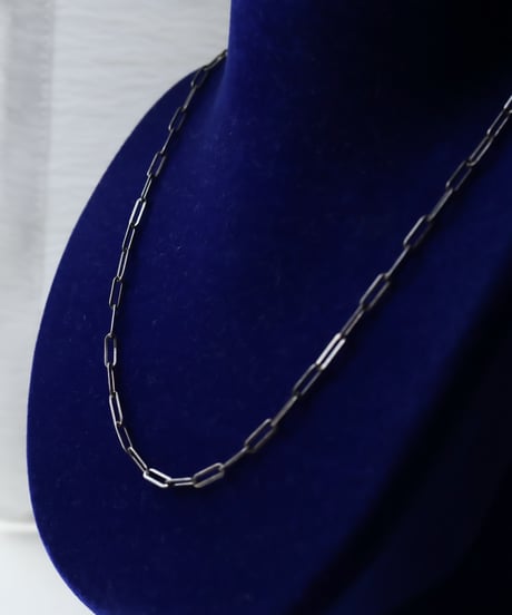c.1950 Germany / レクタングル　チェーンネックレス / Silver 800