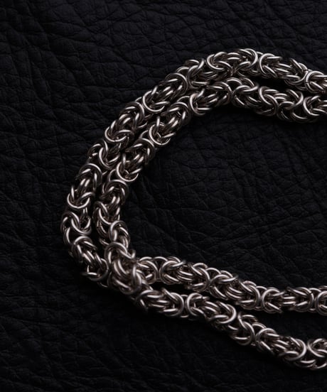 c.1960 Germany / Double Byzantine Bracelet / Silver 835