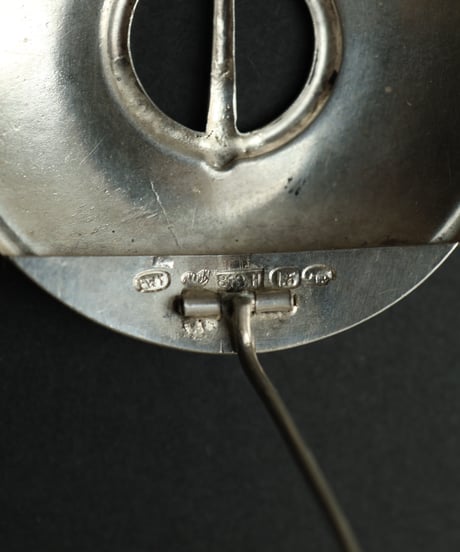 1916 Finland Helsinki / シールドブローチ/ Frans Vilhelm Tanner / Silver 813