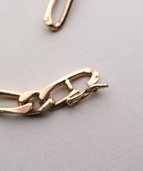 c.1960 France / Maille Cheval Link Chain Bracelet / Vermil
