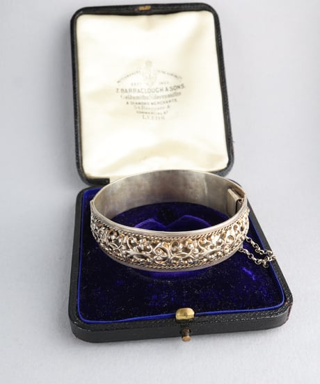 c.1920–30 France Ferronnerie Bangle / Silver 800