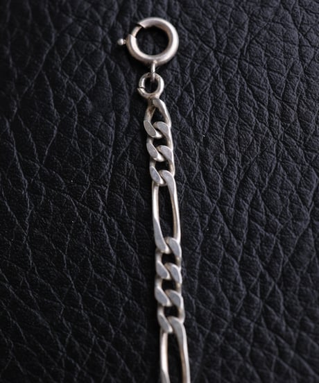 c.1950–60 France Figaro Link Maille Cheval Necklace / Silver 800–925