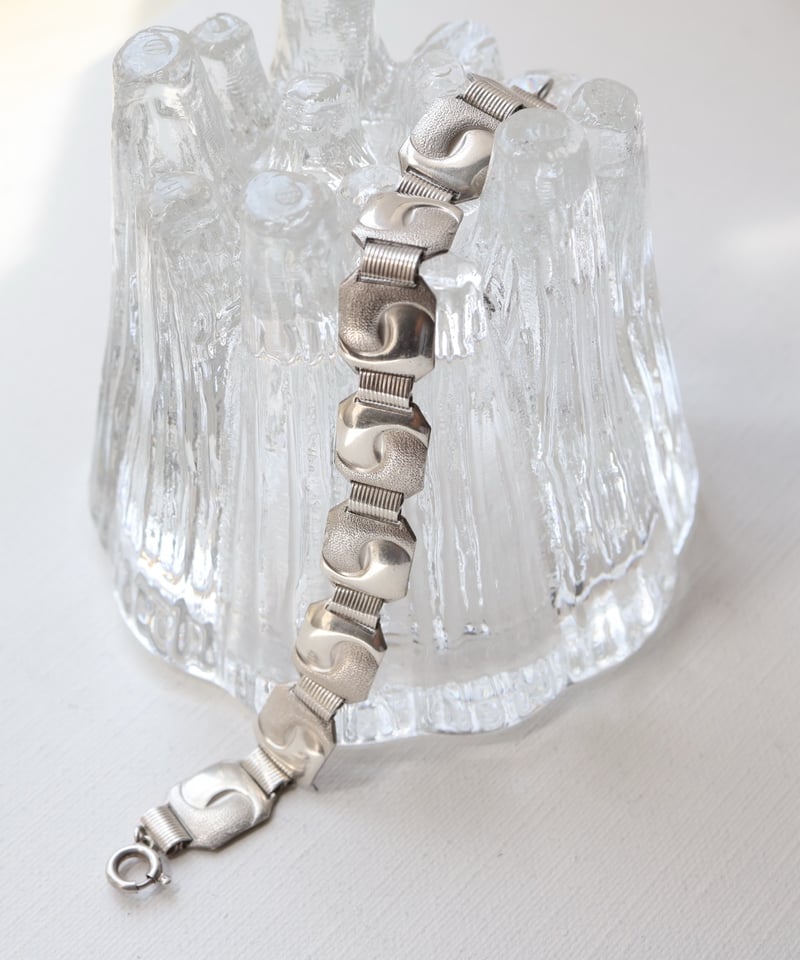 古着 vintage ブレスレット silver925 70s BRITISH VINTAGE ID BRACELET 