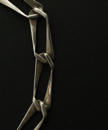 c.1950s Belgium / アールデコリンクブレスレット / Silver 800