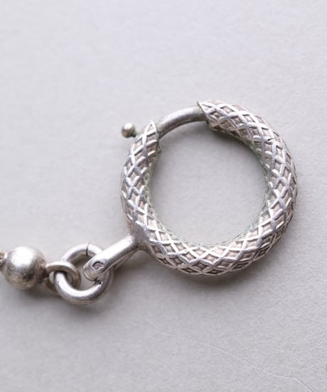 c.1900 France Watch Chain Bracelet / Silver 800