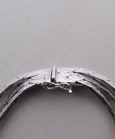 c.1960–70 Germany / Triple Strand Bracelet / Silver 835