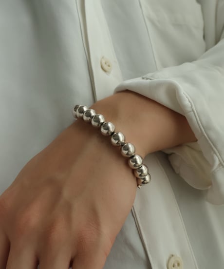 c.1980 Mexico Taxco /  ボールチェーンブレスレット / Silver 925