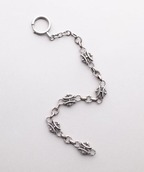 c.1900–20 France / Structural Link Watch Chain Bracelet / Silver 800（Vermeil）
