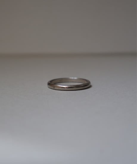 France vintage プレーンリング/silver 925