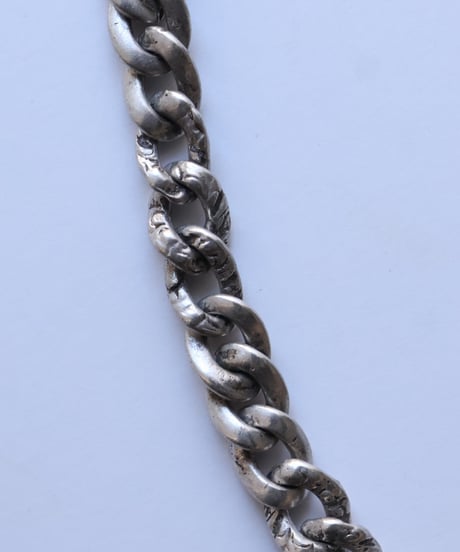 c.1900 France Paris / グルメットチェーンブレスレット / Silver 800