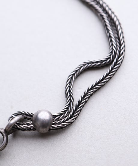 c.1870–1890 France Watch Chain Bracelet / Silver 800
