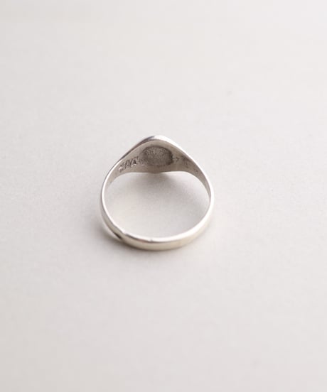 c.1950–70 France / Pierre Toulhoat Fleur-de-lis Signet Ring / Silver