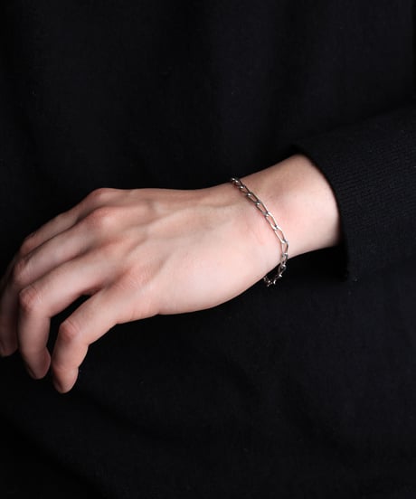 c.1950 France Maille Cheval Bracelet / Silver 800–925